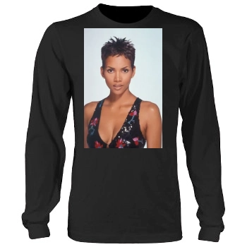 Halle Berry Men's Heavy Long Sleeve TShirt