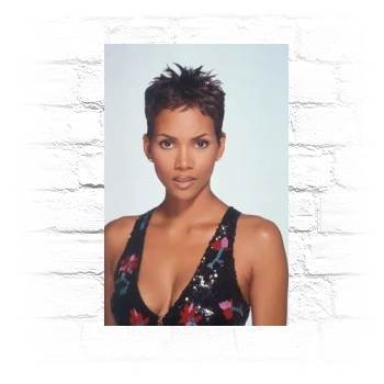 Halle Berry Metal Wall Art