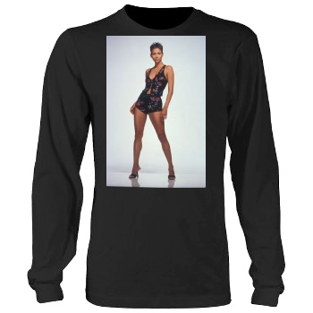 Halle Berry Men's Heavy Long Sleeve TShirt