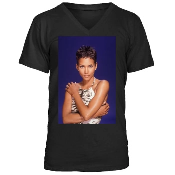 Halle Berry Men's V-Neck T-Shirt