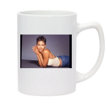 Halle Berry 14oz White Statesman Mug