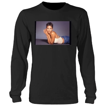 Halle Berry Men's Heavy Long Sleeve TShirt