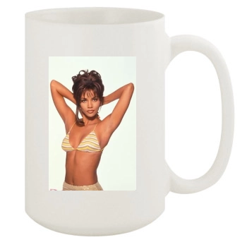 Halle Berry 15oz White Mug