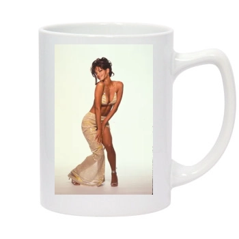 Halle Berry 14oz White Statesman Mug