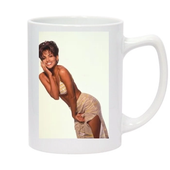 Halle Berry 14oz White Statesman Mug