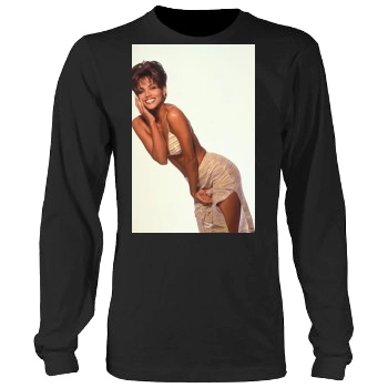 Halle Berry Men's Heavy Long Sleeve TShirt