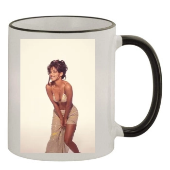 Halle Berry 11oz Colored Rim & Handle Mug