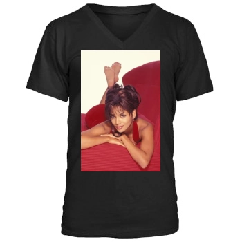 Halle Berry Men's V-Neck T-Shirt