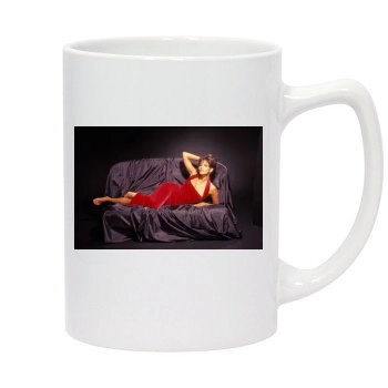 Halle Berry 14oz White Statesman Mug