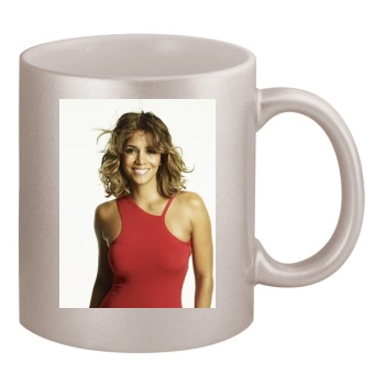 Halle Berry 11oz Metallic Silver Mug