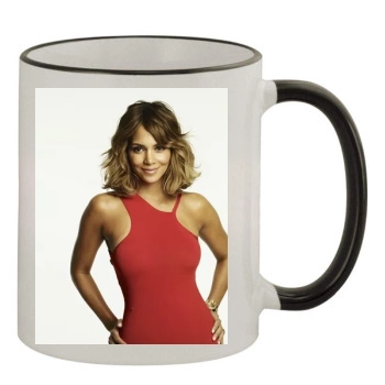 Halle Berry 11oz Colored Rim & Handle Mug