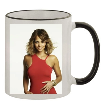 Halle Berry 11oz Colored Rim & Handle Mug