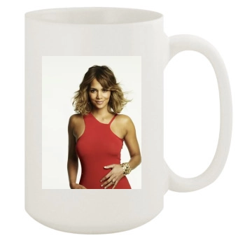 Halle Berry 15oz White Mug