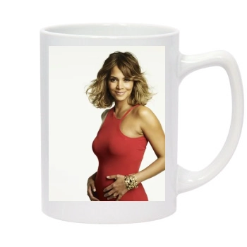 Halle Berry 14oz White Statesman Mug