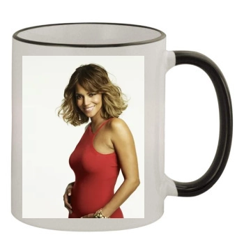 Halle Berry 11oz Colored Rim & Handle Mug