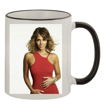 Halle Berry 11oz Colored Rim & Handle Mug