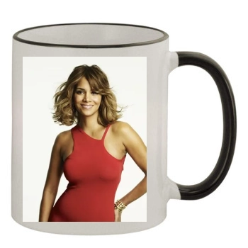 Halle Berry 11oz Colored Rim & Handle Mug