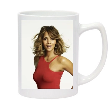 Halle Berry 14oz White Statesman Mug