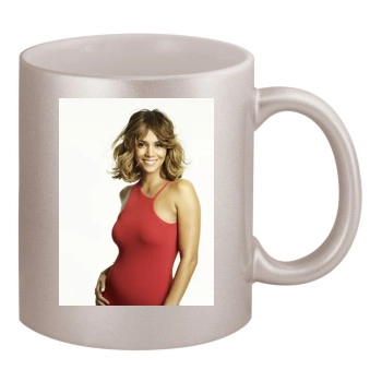 Halle Berry 11oz Metallic Silver Mug