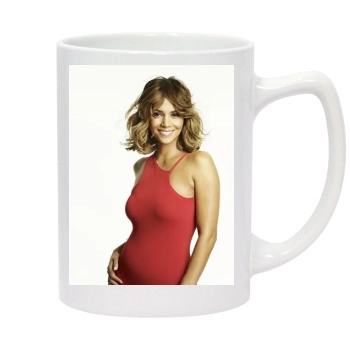 Halle Berry 14oz White Statesman Mug