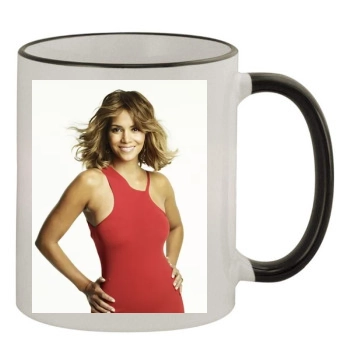 Halle Berry 11oz Colored Rim & Handle Mug