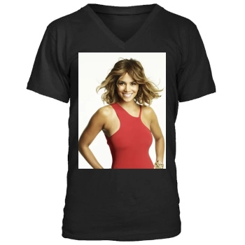 Halle Berry Men's V-Neck T-Shirt