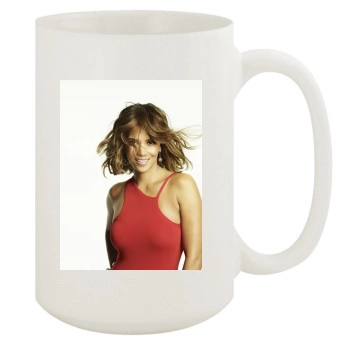 Halle Berry 15oz White Mug