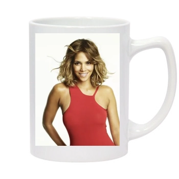 Halle Berry 14oz White Statesman Mug