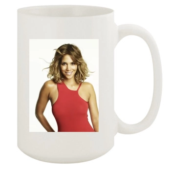 Halle Berry 15oz White Mug