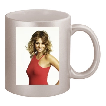 Halle Berry 11oz Metallic Silver Mug