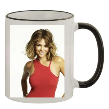 Halle Berry 11oz Colored Rim & Handle Mug