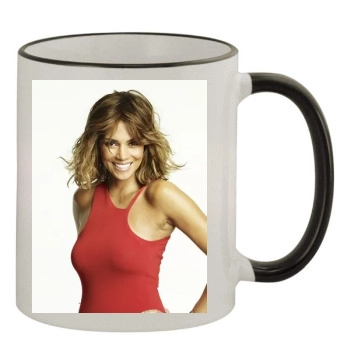 Halle Berry 11oz Colored Rim & Handle Mug