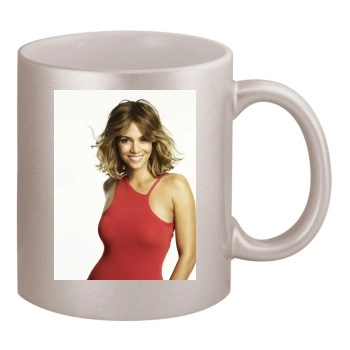 Halle Berry 11oz Metallic Silver Mug