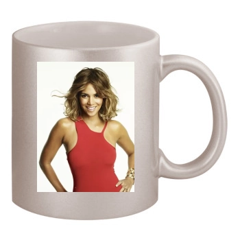 Halle Berry 11oz Metallic Silver Mug