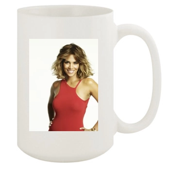 Halle Berry 15oz White Mug