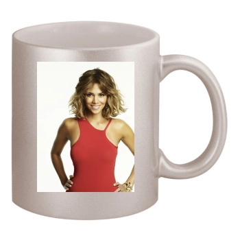 Halle Berry 11oz Metallic Silver Mug