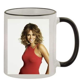 Halle Berry 11oz Colored Rim & Handle Mug