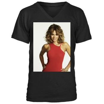 Halle Berry Men's V-Neck T-Shirt