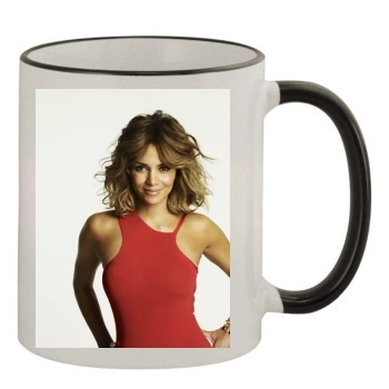 Halle Berry 11oz Colored Rim & Handle Mug