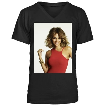 Halle Berry Men's V-Neck T-Shirt