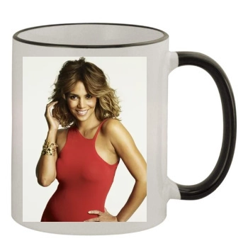 Halle Berry 11oz Colored Rim & Handle Mug