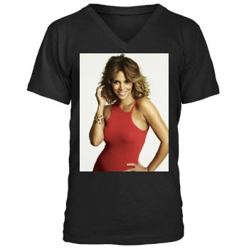 Halle Berry Men's V-Neck T-Shirt