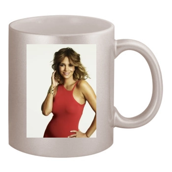 Halle Berry 11oz Metallic Silver Mug