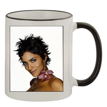 Halle Berry 11oz Colored Rim & Handle Mug