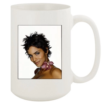 Halle Berry 15oz White Mug