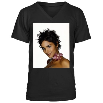 Halle Berry Men's V-Neck T-Shirt