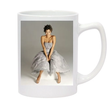 Halle Berry 14oz White Statesman Mug