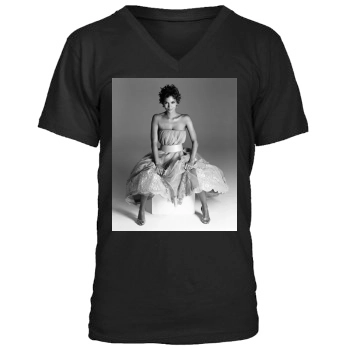 Halle Berry Men's V-Neck T-Shirt