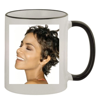 Halle Berry 11oz Colored Rim & Handle Mug