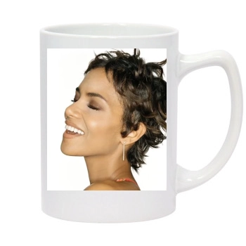 Halle Berry 14oz White Statesman Mug